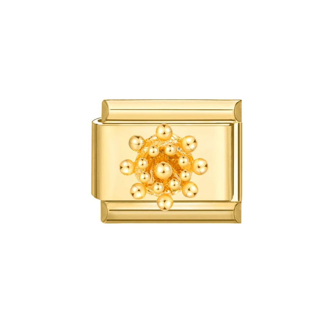 IB Charm Gold Sun