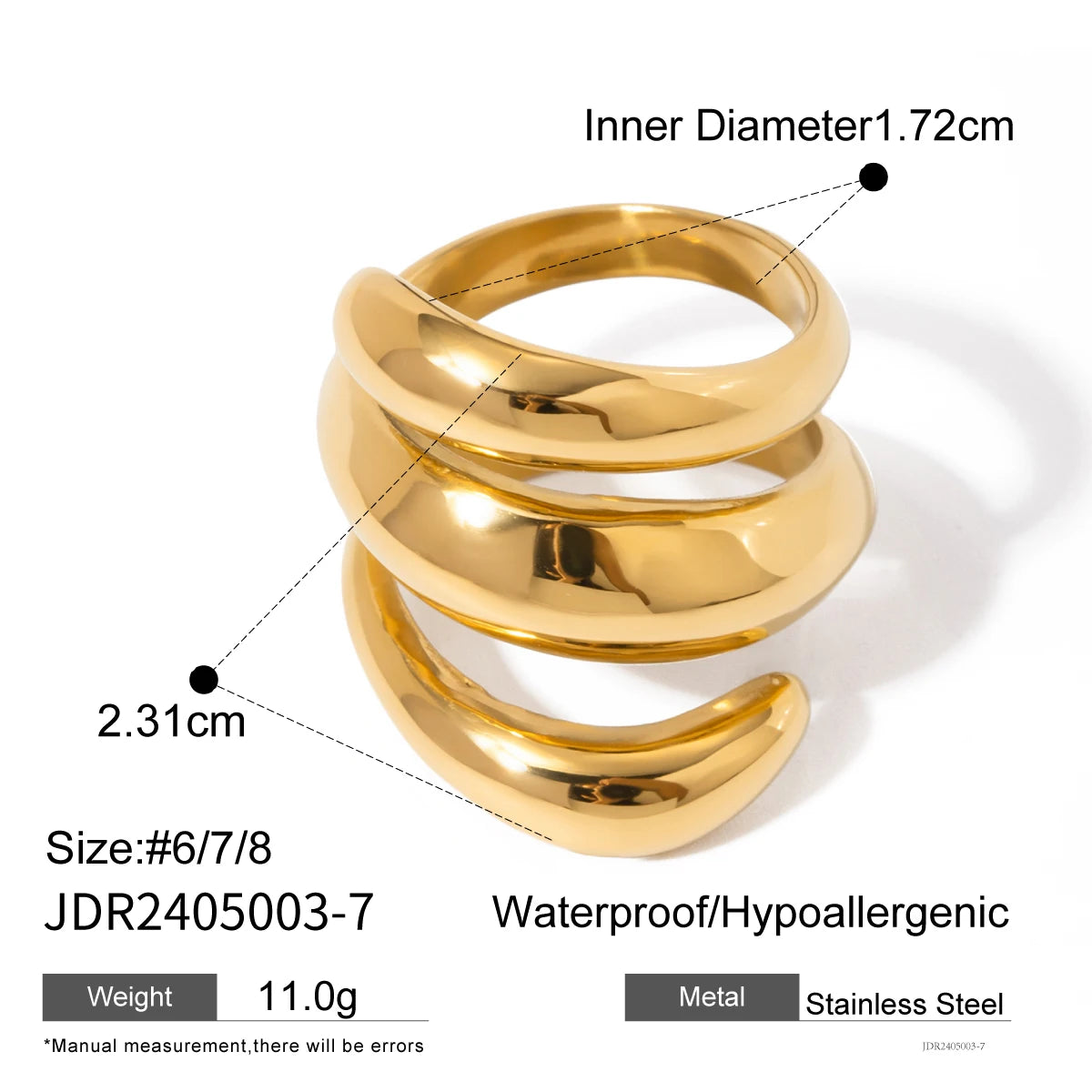Anillo Serpentina
