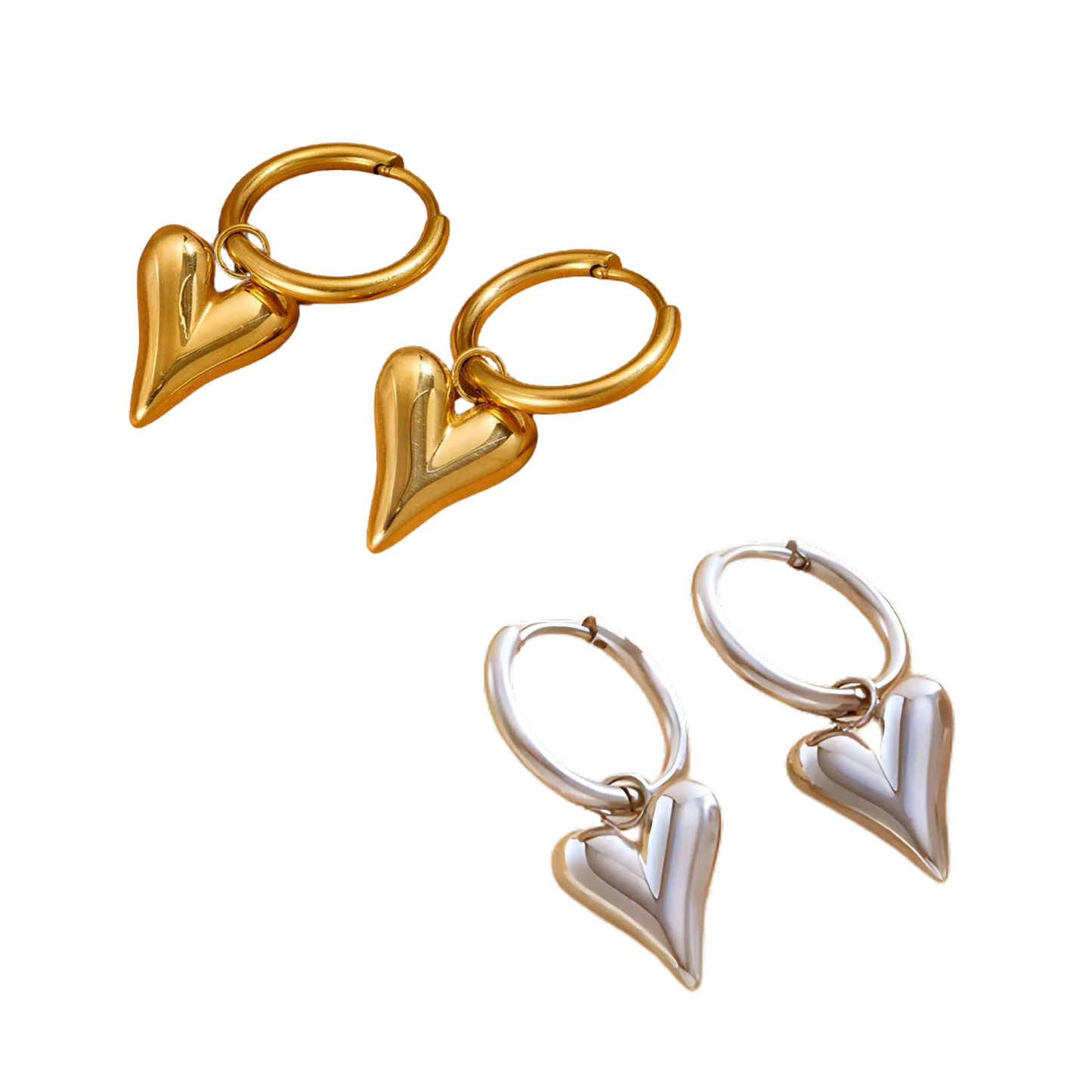 Aretes Arrow Heart