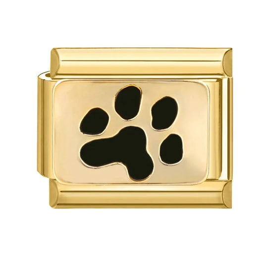 IB Charm Paw Gold