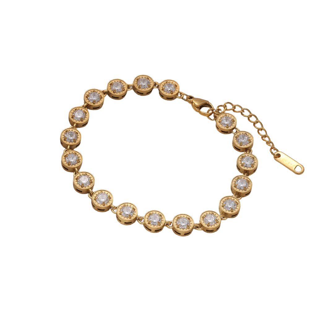 Pulsera Round Zirconia