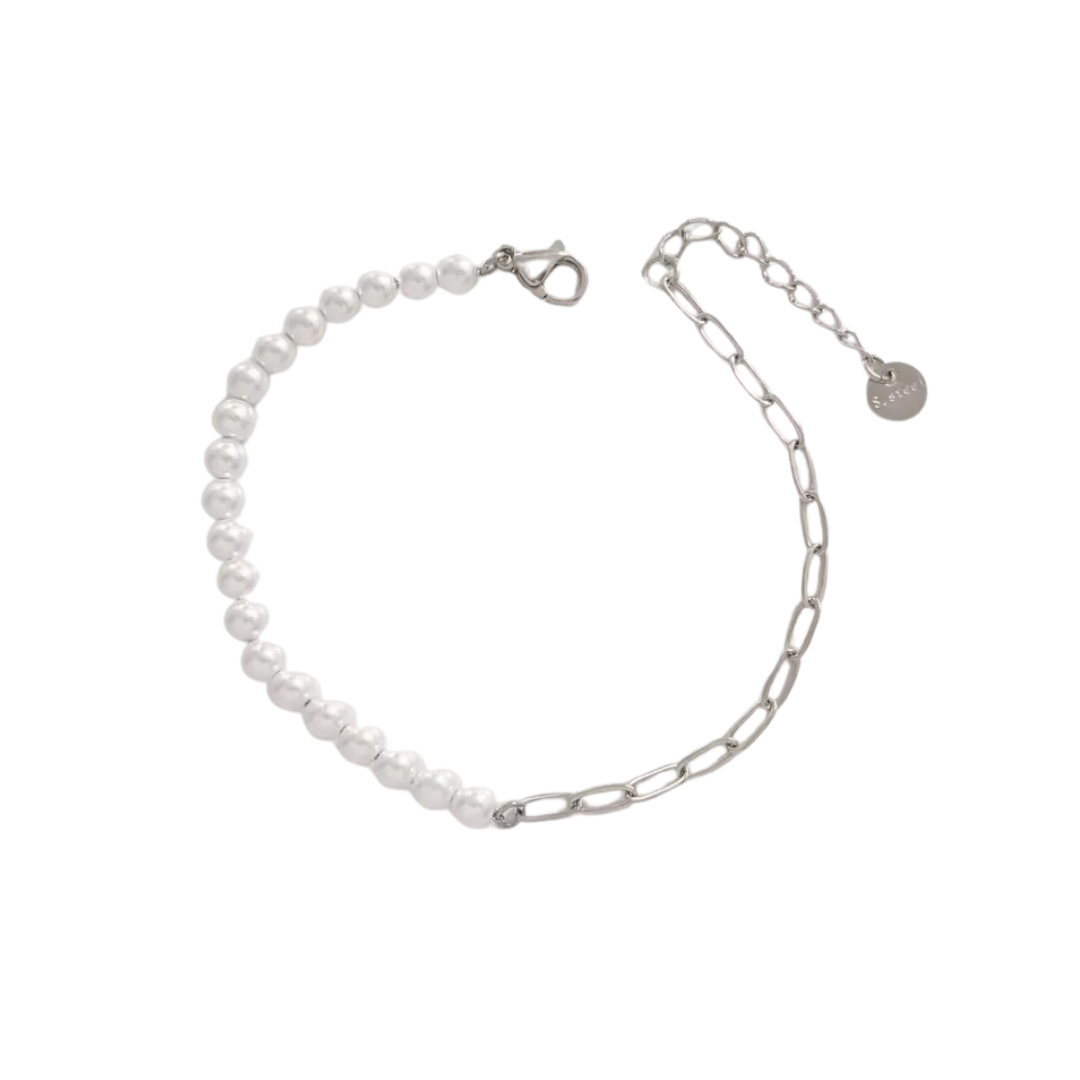 Pulsera Cadena Perla