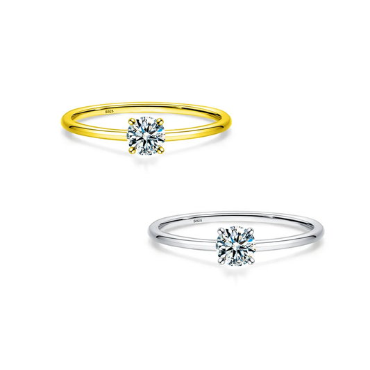 SS Anillo Compromiso Circular