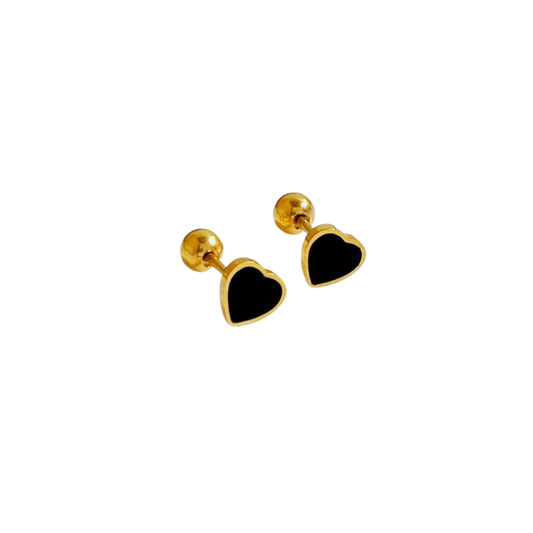 Piercing Black heart