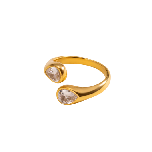 Anillo Doble Pera