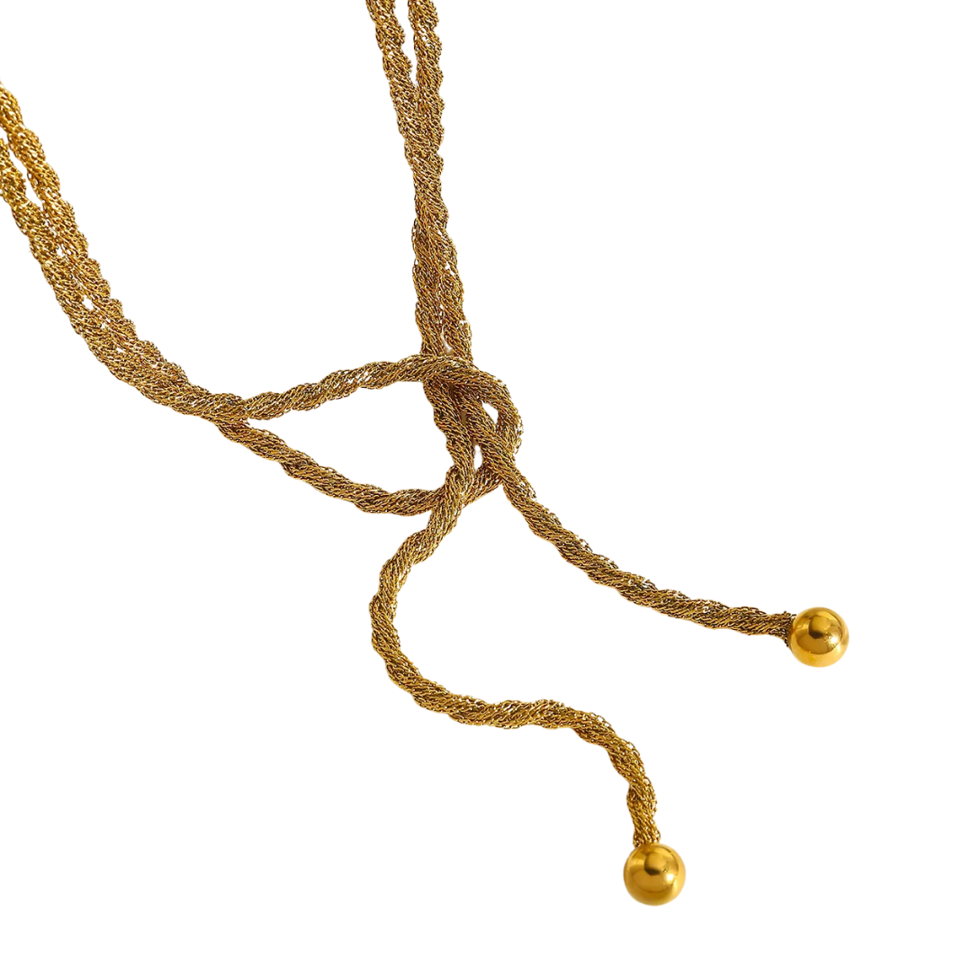 Collar Spaguetti Twisti
