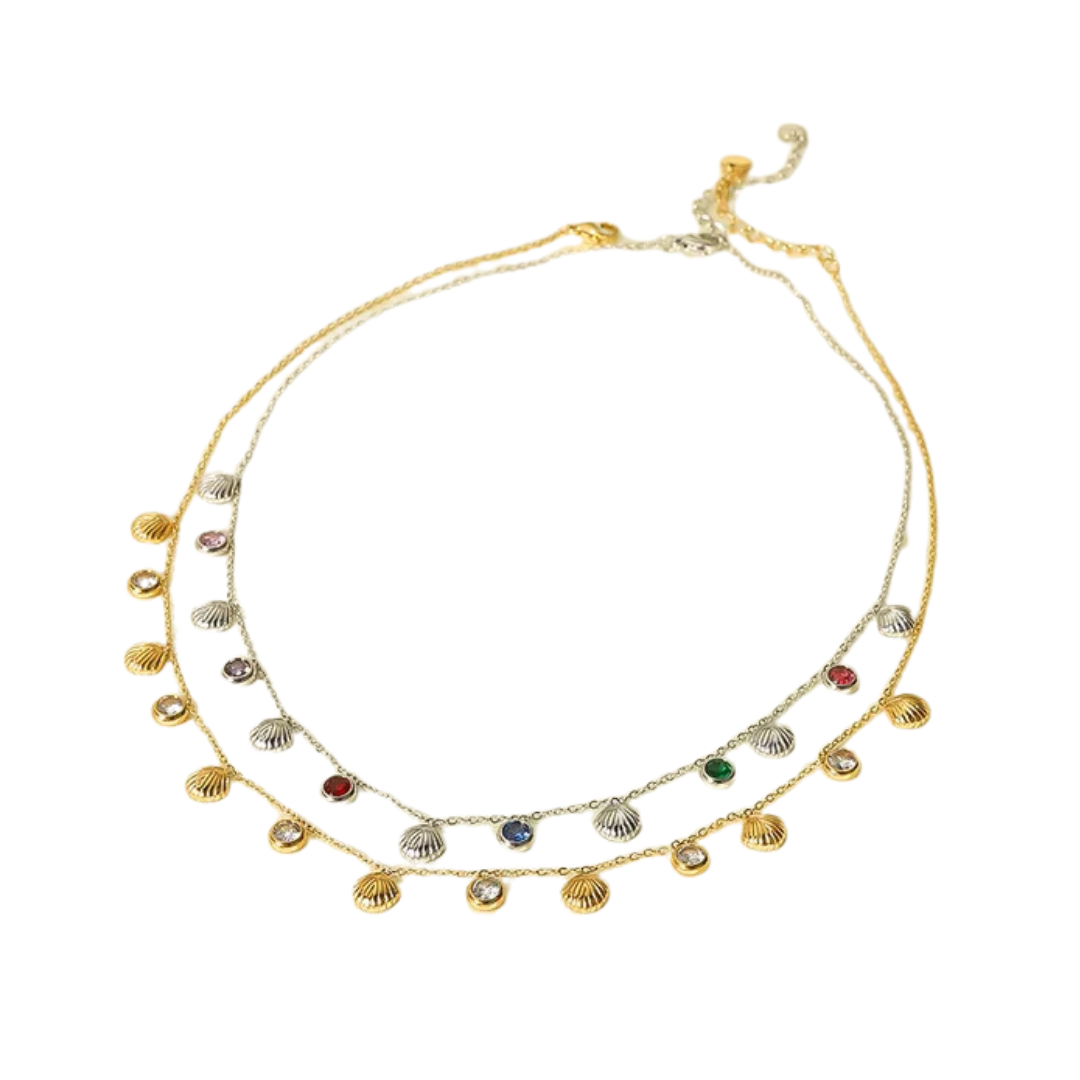 Collar Cristal Concha