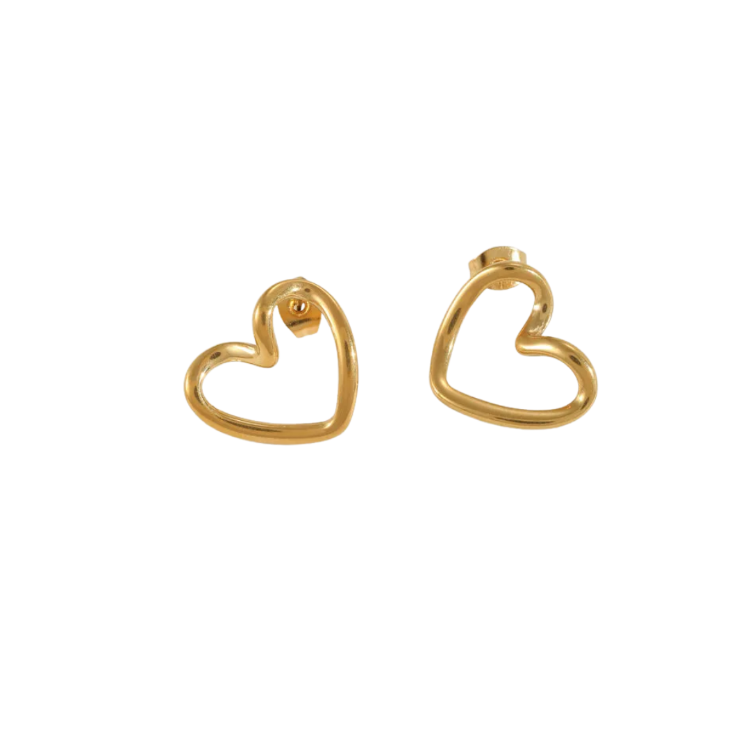 Aretes Heart String