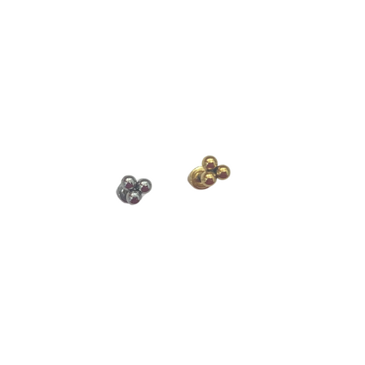 Piercing 3 bolitas