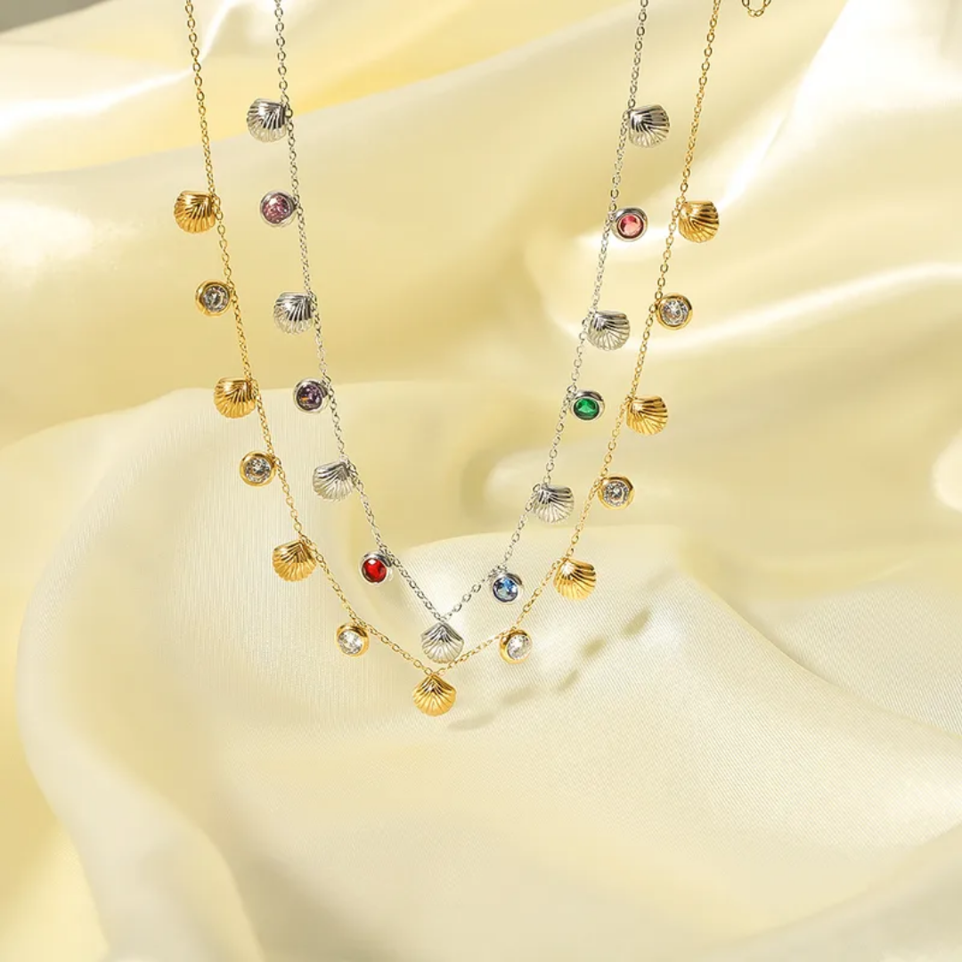 Collar Cristal Concha