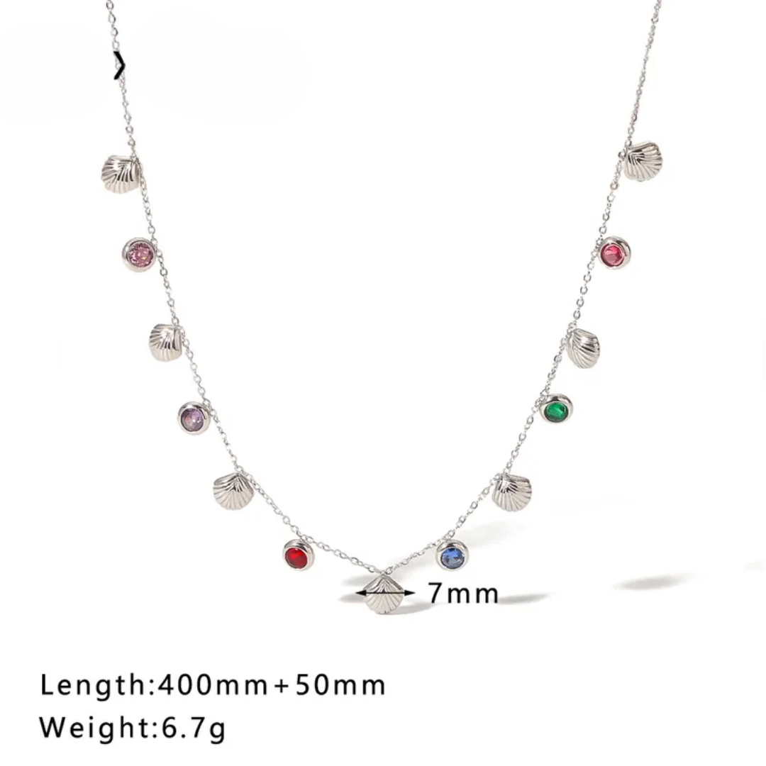 Collar Cristal Concha