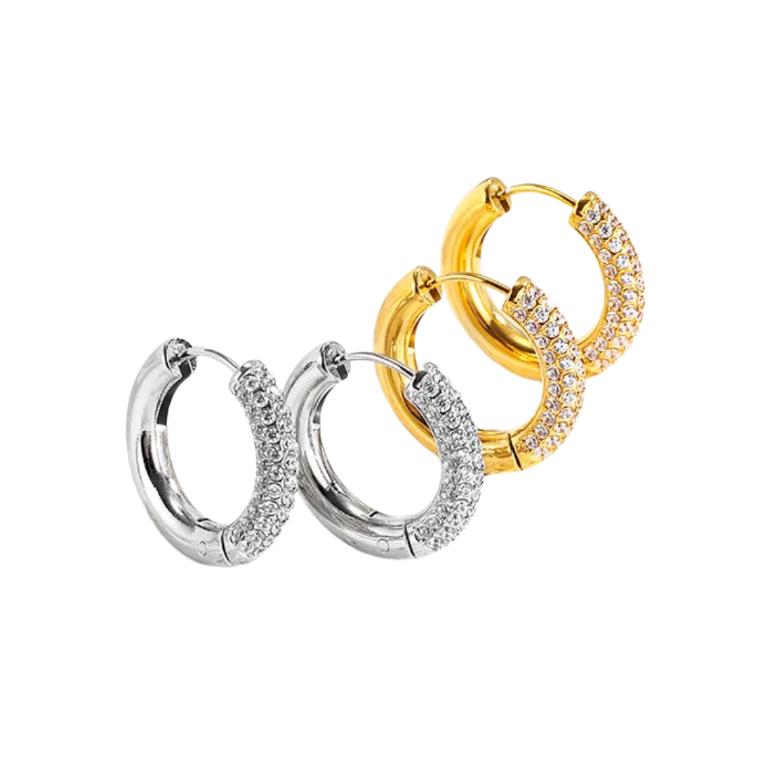 Aretes Zircon Arracadas