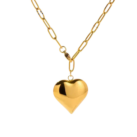 Collar Golden Heart