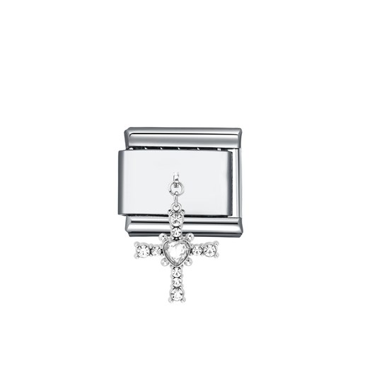 IB Charm Diamond Cross