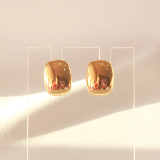 Aretes Square Gold