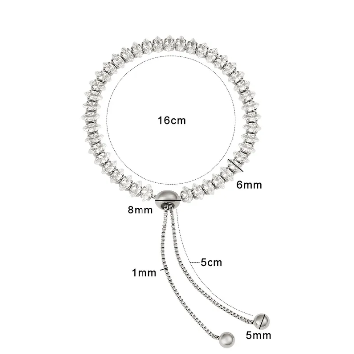 Pulsera Tenis Marquise
