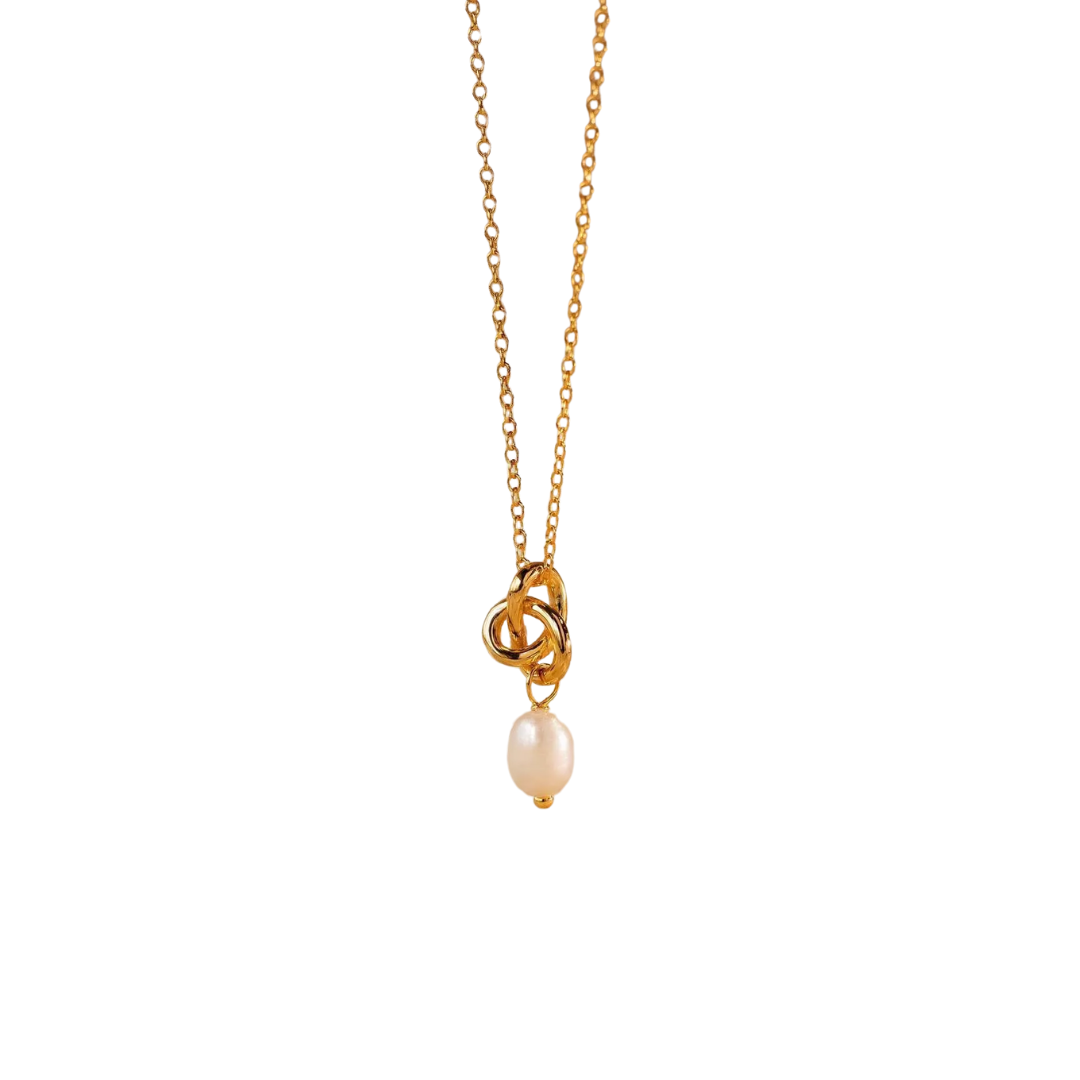 Collar Perla Nudo