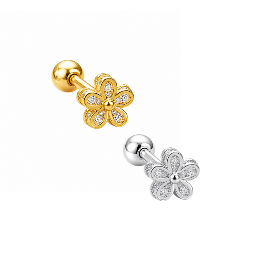 Piercing Flower Zirconias