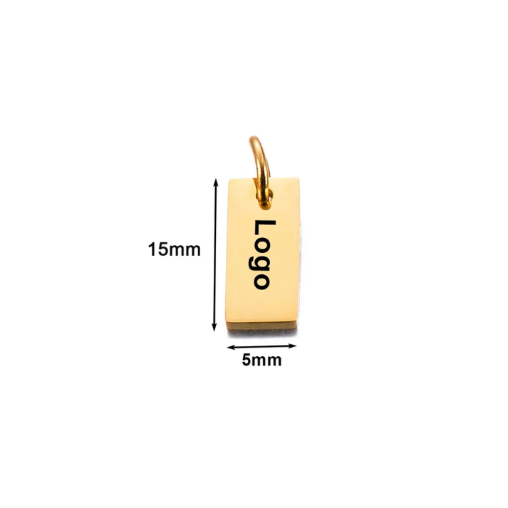 GL Charm Rectangulo mini