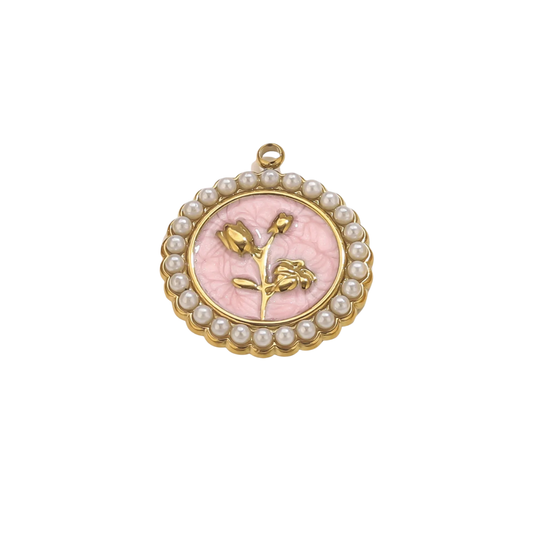 CC Medalla Flor Perla