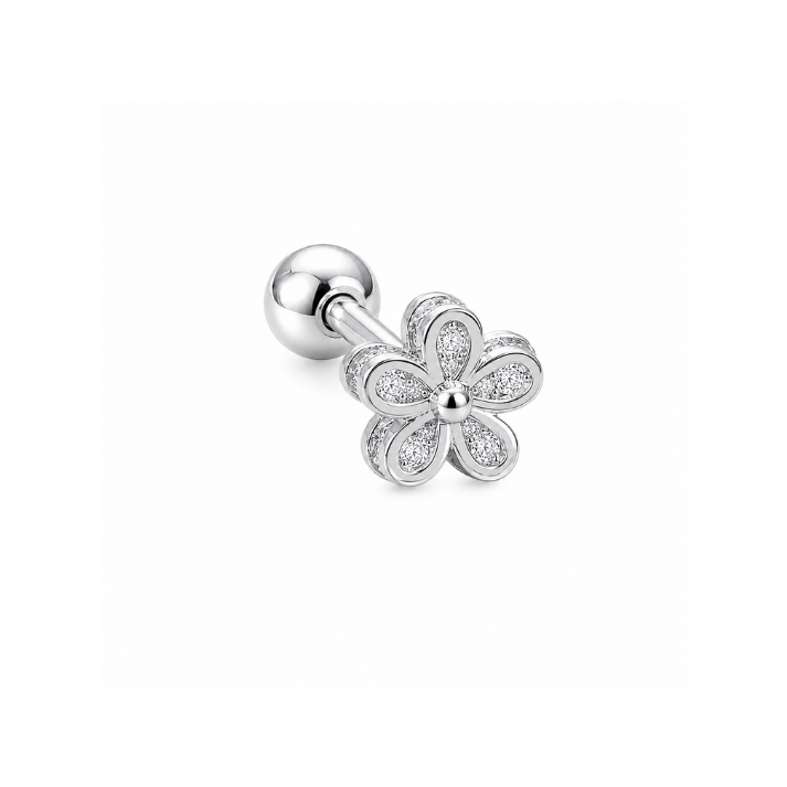 Piercing Flower Zirconias