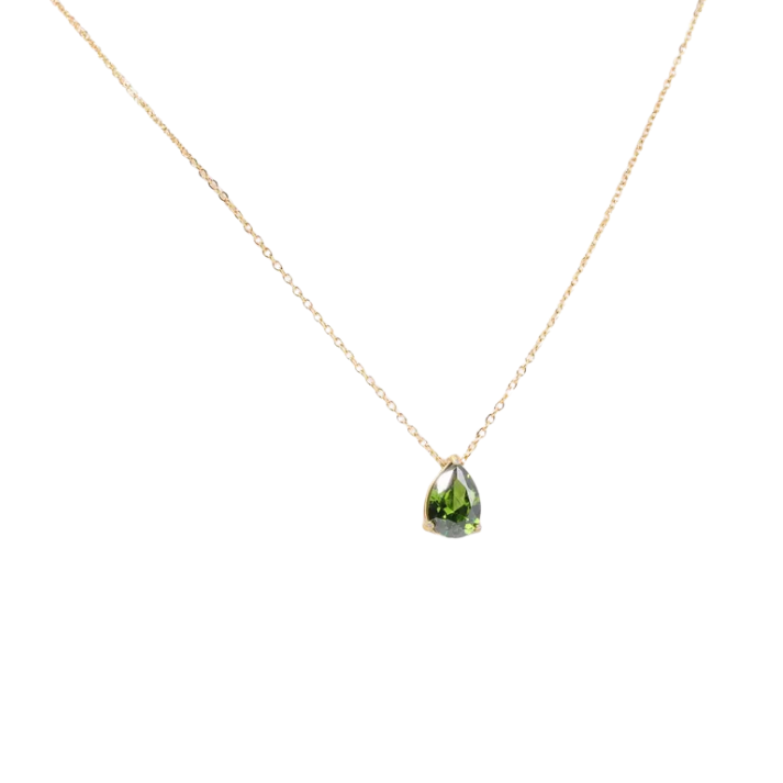 Collar Birthstone Teardrop