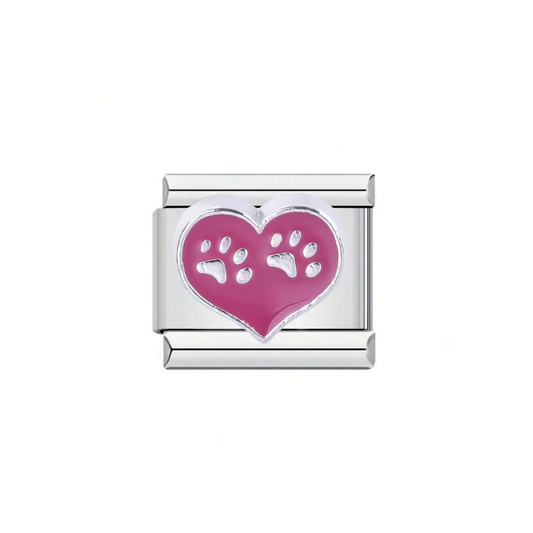 IB Charm Paw Heart