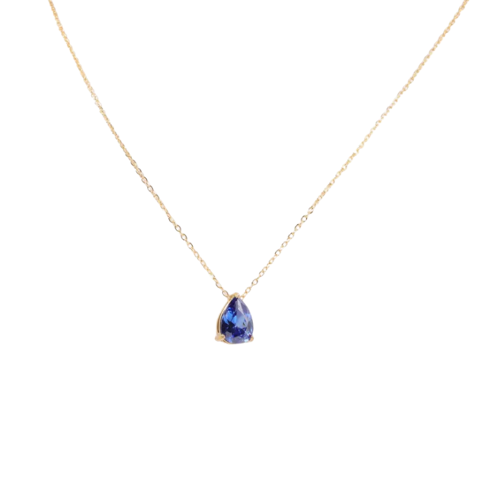 Collar Birthstone Teardrop