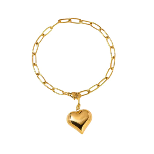 Pulsera Golden Heart