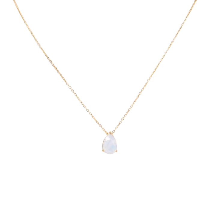 Collar Birthstone Teardrop