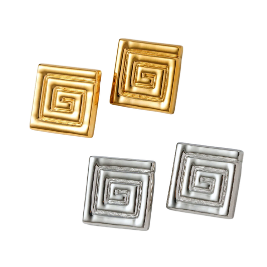 Aretes Maya