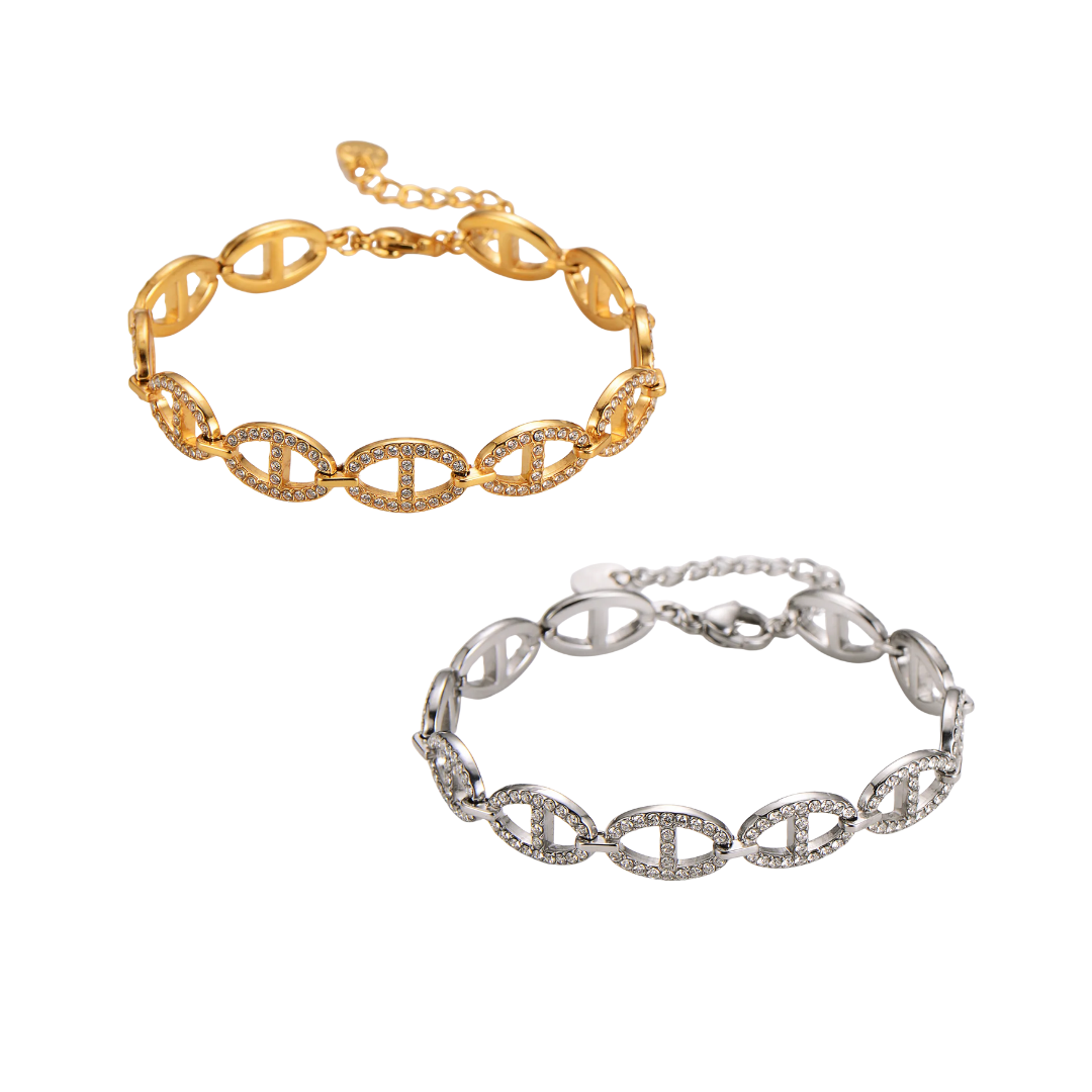 Pulsera Christian zirconias