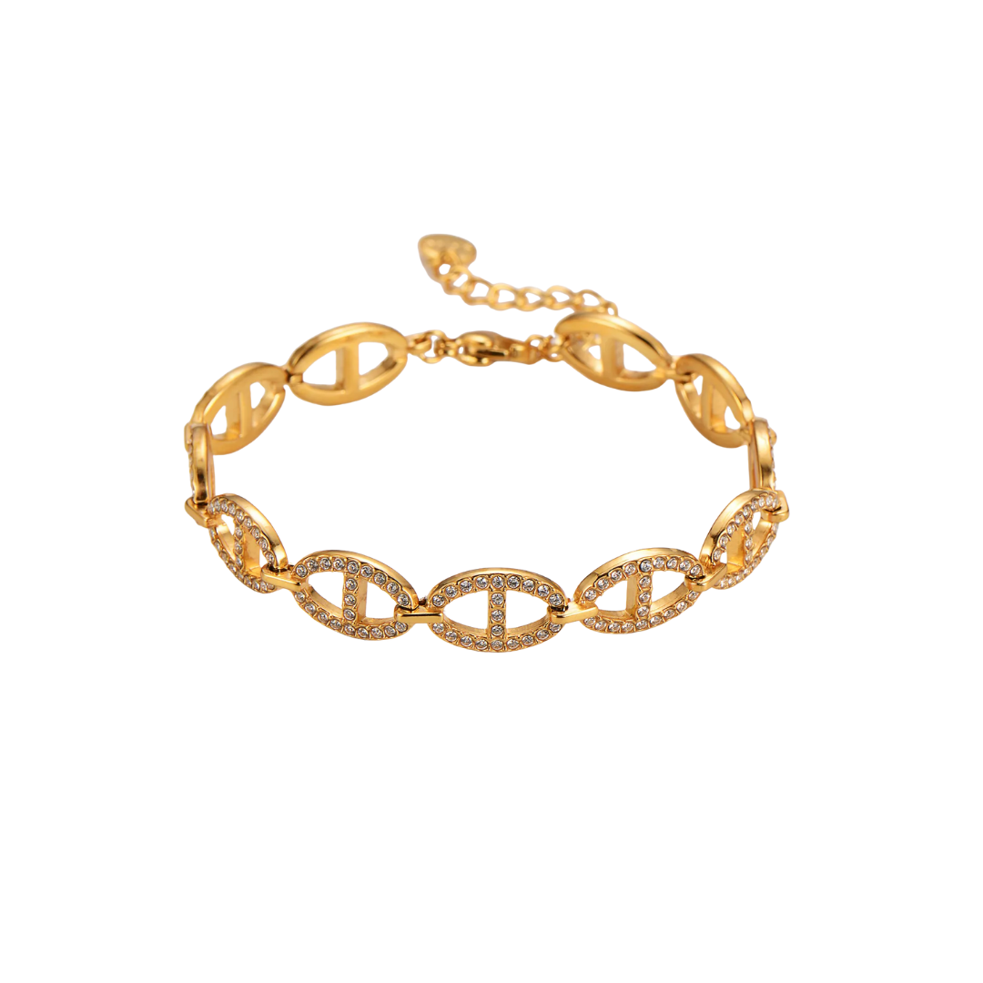 Pulsera Christian zirconias