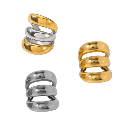 Earcuff Bubble triple