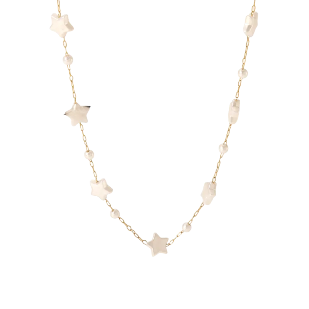 Collar Estrella Perlas Completo