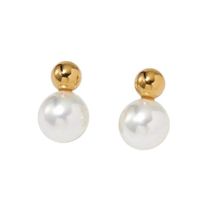Aretes Sphere Perla