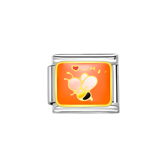 IB Charm Abeja Naranja
