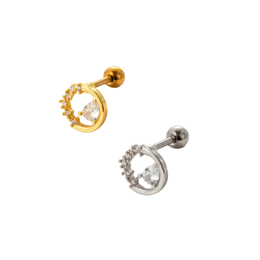 Piercing Circulo Diamond Zirconia