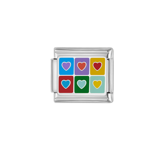 IB Charm Corazones colores