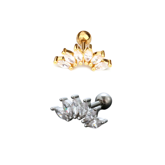 Piercing Curva Zirconia