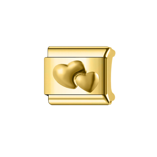 IB Charm Golden Heart