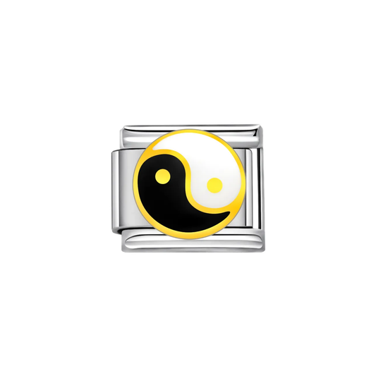 IB Charm Ying Yang negro