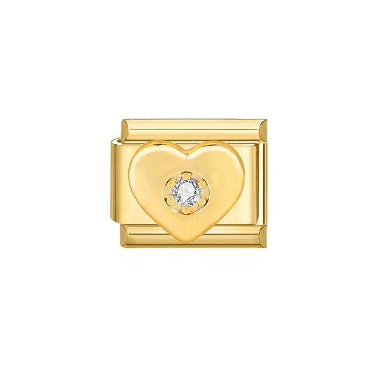IB Charm Corazón oro