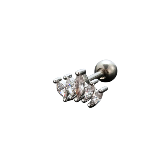 Piercing Curve Chico Zirconias