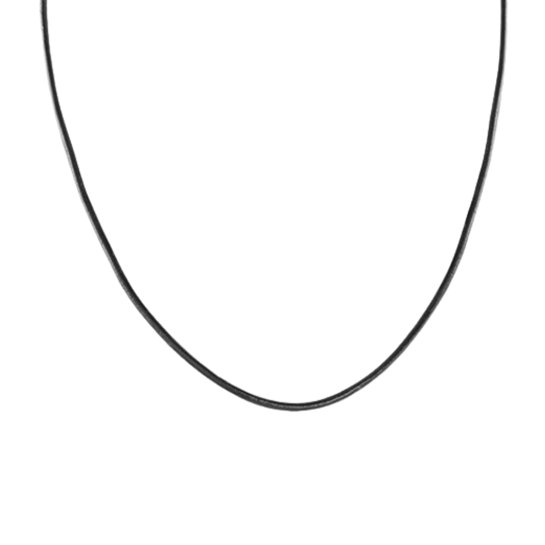 Collar cordon negro
