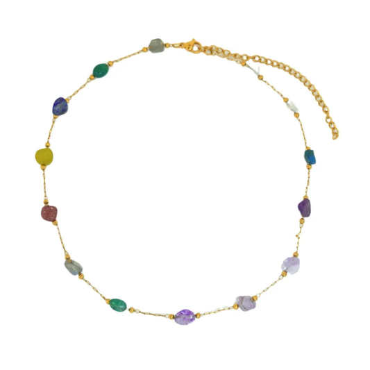 Collar Rainbow Cuarzo