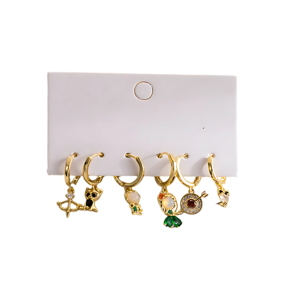 Aretes Princesas Studs