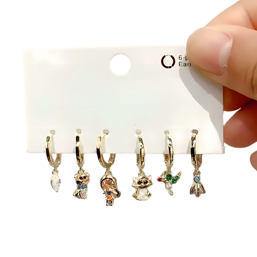 Aretes Princesas Studs