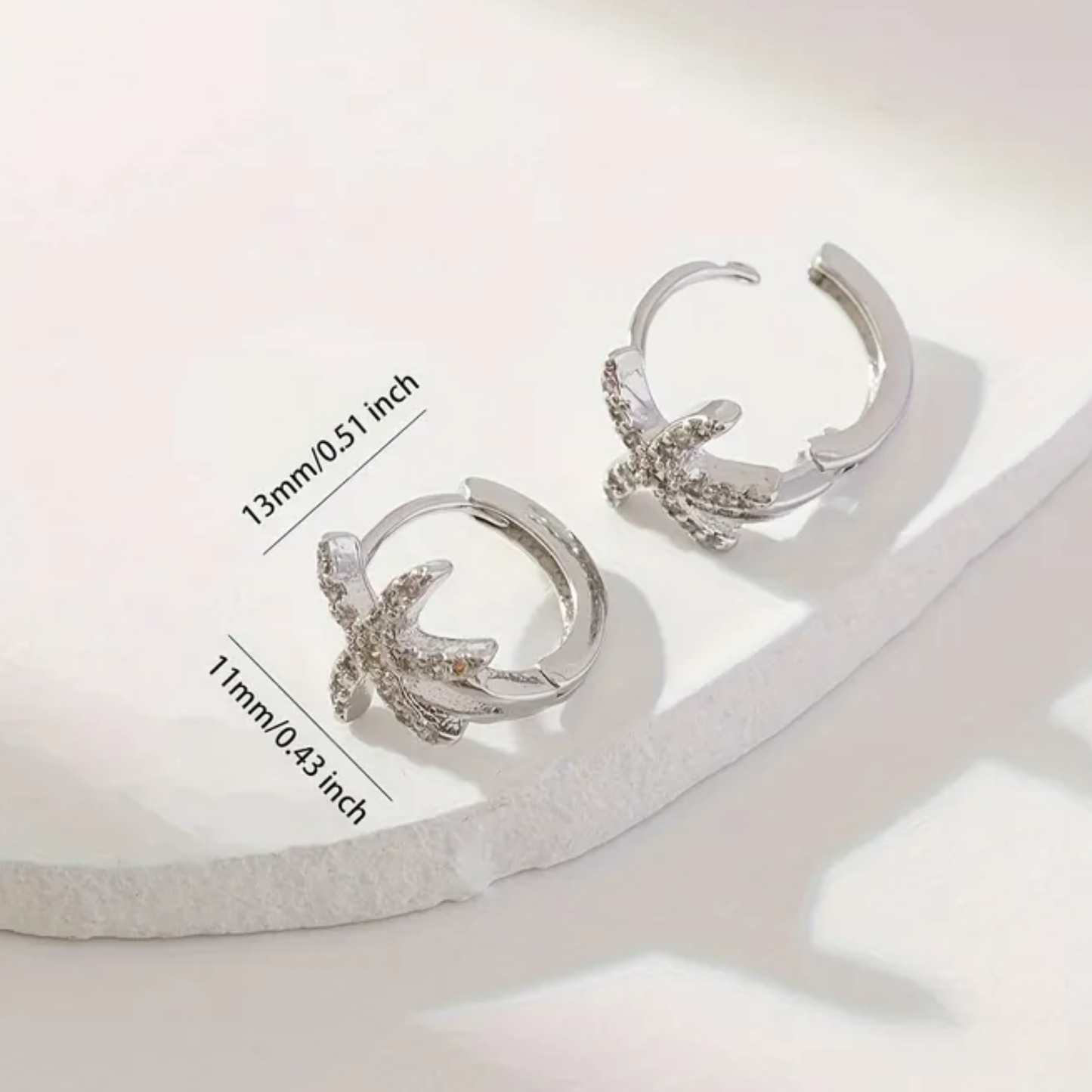 Aretes Sirena hoops