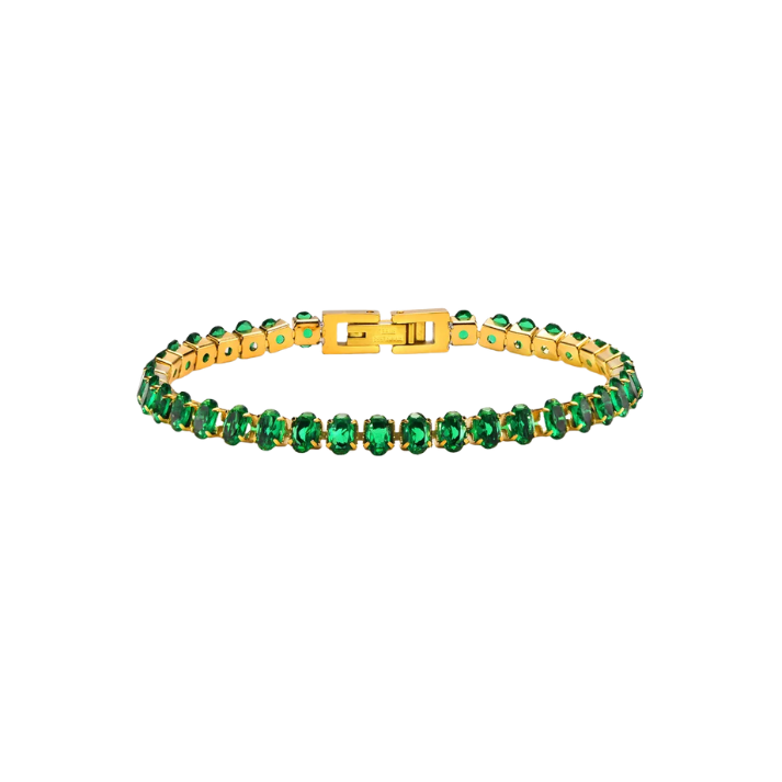 Pulsera Esmeralda Clip